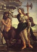 Sandro Botticelli Minerva and the Kentaur Sweden oil painting artist
